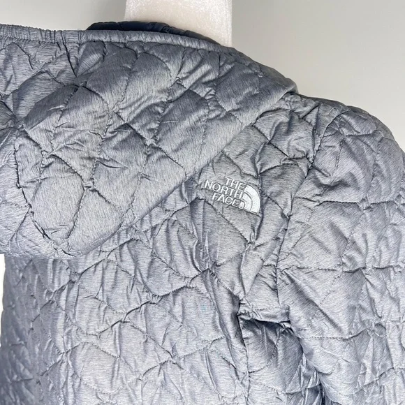 The North Face Thermoball Parka Gray Jacket Coat S - Picture 6 of 9